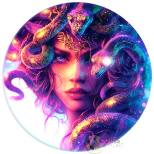 WHISPER OF THE GORGON 1 Oz Silver Coin 10$ Liberia 2026 - Coins & More - Coming Soon