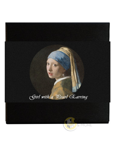 GIRL WITH A PEARL EARRING 0.5 Oz Silver Coin 5$ Liberia 2026 - Coins & More - Coming Soon