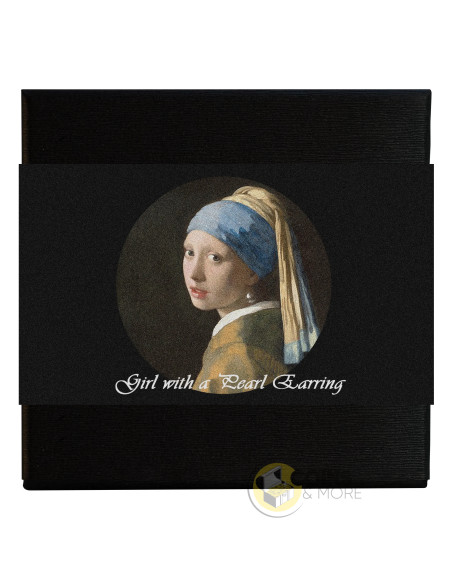 GIRL WITH A PEARL EARRING 0.5 Oz Silver Coin 5$ Liberia 2026 - Coins & More - Coming Soon