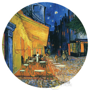 CAFE TERRACE AT NIGHT 0.5 Oz Silver Coin 5$ Liberia 2026 - Coins & More - Coming Soon