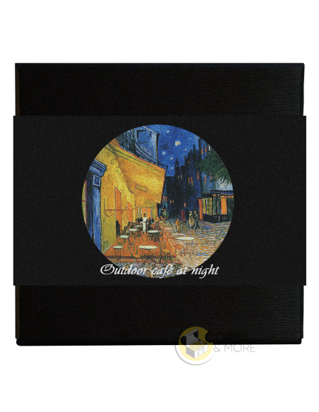 CAFE TERRACE AT NIGHT 0.5 Oz Silver Coin 5$ Liberia 2026 - Coins & More - Coming Soon