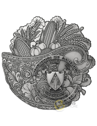 FORTUNA AND THE TURNING TIDE 2 Oz Silver Coin 2000 Francs Cameroon 2026 - Coins & More - Coming Soon