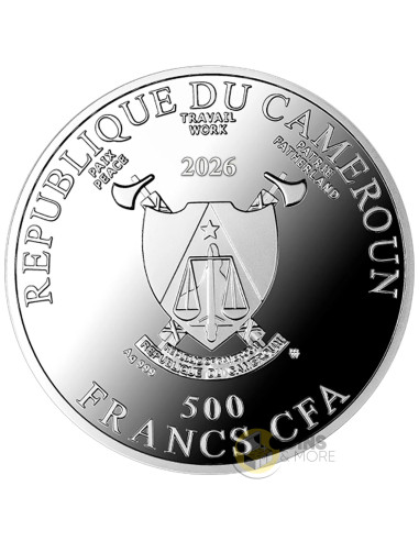 GABRIEL Archangels Collection Silver Coin 500 Francs Cameroon 2026 - Coins & More - Coming Soon