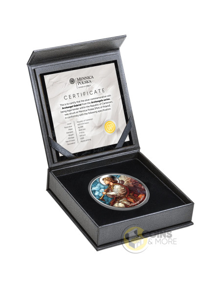 GABRIEL Archangels Collection Silver Coin 500 Francs Cameroon 2026 - Coins & More - Coming Soon