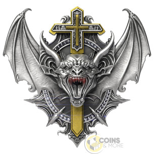 VAMPIRE BAT 2 Oz Silver Coin 20$ Liberia 2027 - Coins & More - Coming Soon