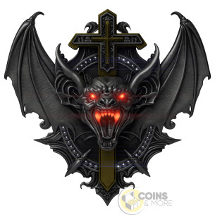 VAMPIRE BAT 2 Oz Silver Coin 20$ Liberia 2027 - Coins & More - Coming Soon 2