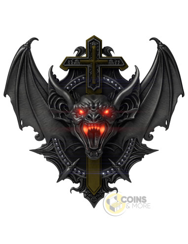 VAMPIRE BAT 2 Oz Silver Coin 20$ Liberia 2027 - Coins & More - Coming Soon
