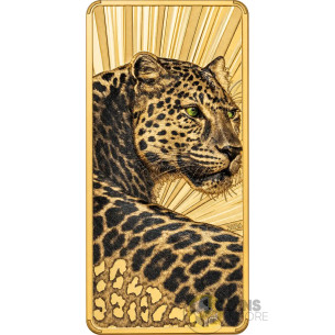 LEOPARD Barre de Luxe 3 Oz Silver Coin 20$ Cook Islands 2026 - Coins & More - Coming Soon