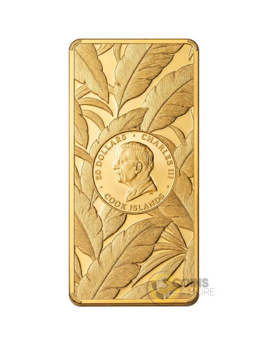 LEOPARD Barre de Luxe 3 Oz Silver Coin 20$ Cook Islands 2026 - Coins & More - Coming Soon