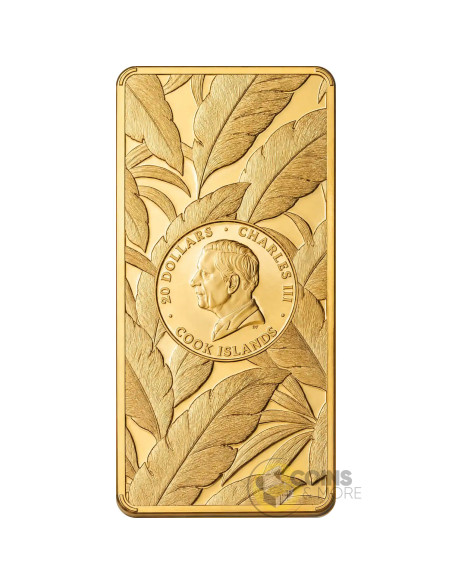 LEOPARD Barre de Luxe 3 Oz Silver Coin 20$ Cook Islands 2026 - Coins & More - Coming Soon
