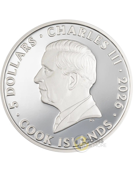 ENVY Seven Deadly Sins 1 Oz Silver Coin 5$ Cook Islands 2026 - Coins & More - Coming Soon