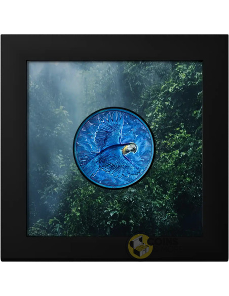PARROT Spectrum 1 Oz Silver Coin 5$ Cook Islands 2026 - Coins & More - Coming Soon