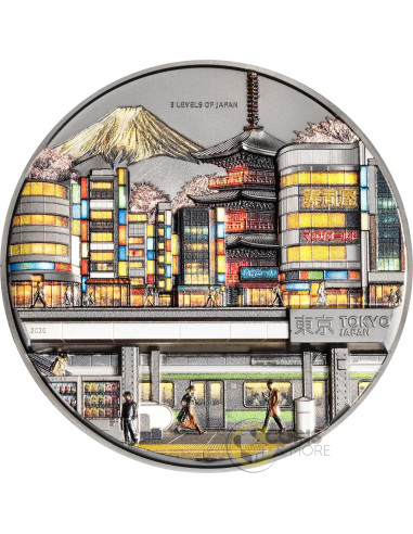 3 LEVELS OF JAPAN 2 Oz Silver Coin 10$ Cook Islands 2026 - Coins & More - Coming Soon