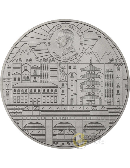 3 LEVELS OF JAPAN 2 Oz Silver Coin 10$ Cook Islands 2026 - Coins & More - Coming Soon