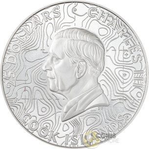 BRYCE CANYON Topography 5 Oz Silver Coin 25$ Cook Islands 2026 - Coins & More - Coming Soon 2