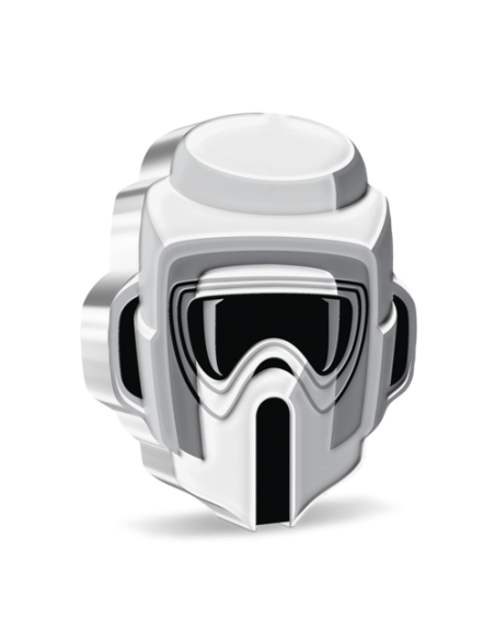 SCOUT TROOPER - Faces of the Empire Star Wars 1 Oz Silver Coin 2$ Niue 2021 - Coins & More - Niue