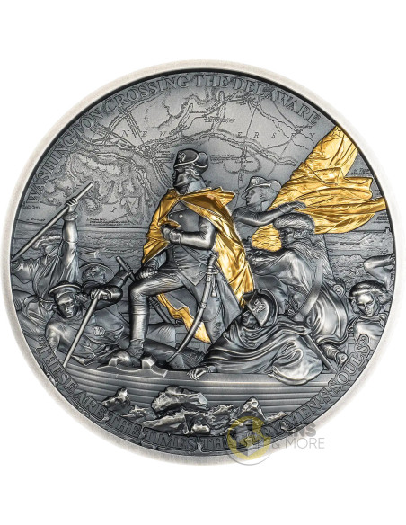 FORGING OF INDEPENDANCE : DELAWARE 2 Oz Silver Coin 10$ Cook Islands 2026 - Coins & More - Coming Soon