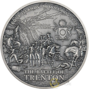 FORGING OF INDEPENDANCE : DELAWARE 2 Oz Silver Coin 10$ Cook Islands 2026 - Coins & More - Coming Soon 2
