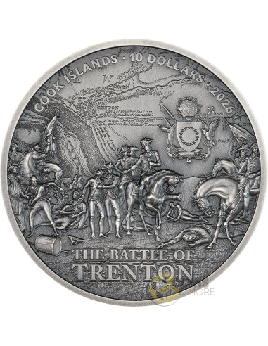 FORGING OF INDEPENDANCE : DELAWARE 2 Oz Silver Coin 10$ Cook Islands 2026 - Coins & More - Coming Soon