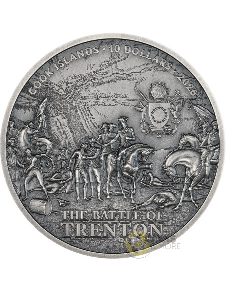 FORGING OF INDEPENDANCE : DELAWARE 2 Oz Silver Coin 10$ Cook Islands 2026 - Coins & More - Coming Soon