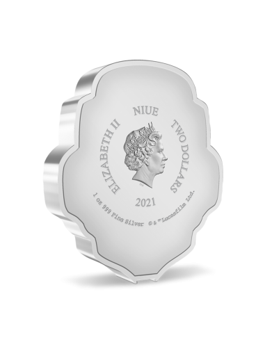 SCOUT TROOPER - Faces of the Empire Star Wars 1 Oz Silver Coin 2$ Niue 2021 - Coins & More - Niue