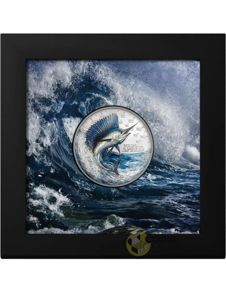 SAILFISH Born For Speed 1 Oz Silver Coin 5$ Cook Islands 2026 - Coins & More - Coming Soon