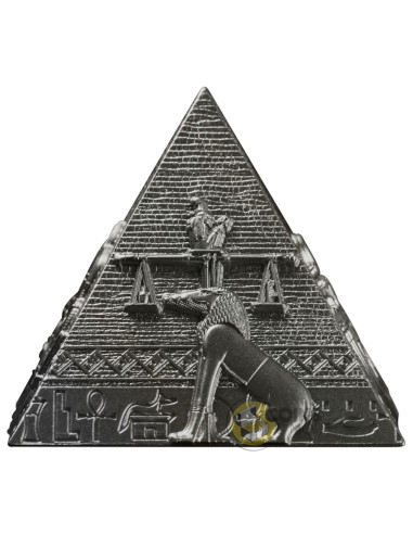 PYRAMIDS OF GIZA 3 Coins Set Silver Coin 200 Francs Djibouti 2027 - Coins & More - Coming Soon