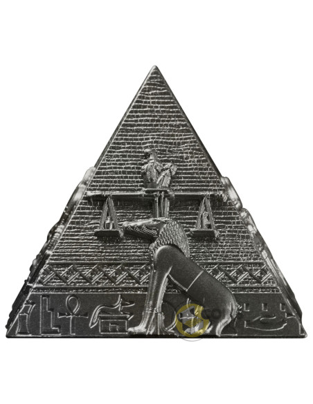 PYRAMIDS OF GIZA 3 Coins Set Silver Coin 200 Francs Djibouti 2027 - Coins & More - Coming Soon