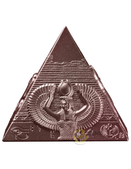 PYRAMIDS OF GIZA 3 Coins Set Silver Coin 200 Francs Djibouti 2027 - Coins & More - Coming Soon