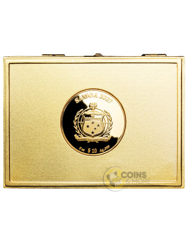 PANDORA'S BOX 3D 5 Oz Silver Coin 10$ Samoa 2027 - Coins & More - Coming Soon