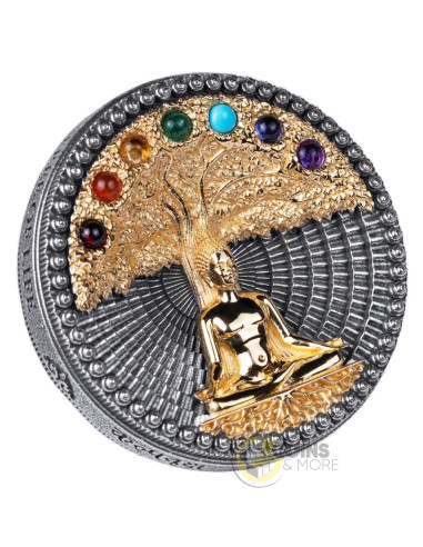 BUDDHA 3 Oz Silver Coin 5$ Samoa 2026 - Coins & More - Coming Soon