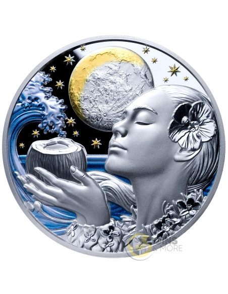 OCEAN GODDESS 2 Oz Silver Coin 5$ Samoa 2027 - Coins & More - Coming Soon