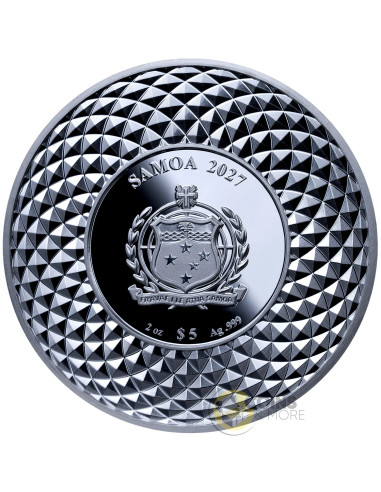OCEAN GODDESS 2 Oz Silver Coin 5$ Samoa 2027 - Coins & More - Coming Soon