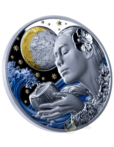OCEAN GODDESS 2 Oz Silver Coin 5$ Samoa 2027 - Coins & More - Coming Soon