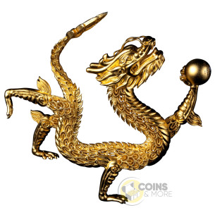 3D FILIGREE DRAGON 2 Oz Silver Coin 5$ Samoa 2027 - Coins & More - Coming Soon