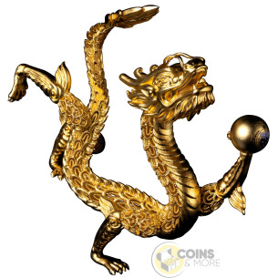 3D FILIGREE DRAGON 2 Oz Silver Coin 5$ Samoa 2027 - Coins & More - Coming Soon 2