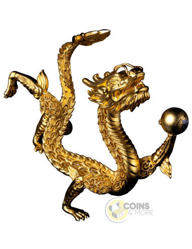 3D FILIGREE DRAGON 2 Oz Silver Coin 5$ Samoa 2027 - Coins & More - Coming Soon
