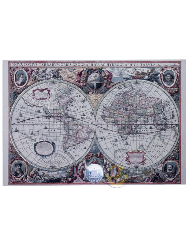MAPPING HISTORY 1 Oz Silver Coin 2 Tala Samoa 2027 - Coins & More - Coming Soon