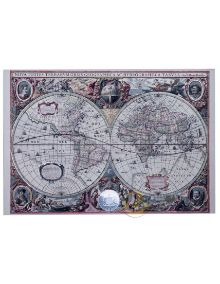 MAPPING HISTORY 1 Oz Silver Coin 2 Tala Samoa 2027 - Coins & More - Coming Soon