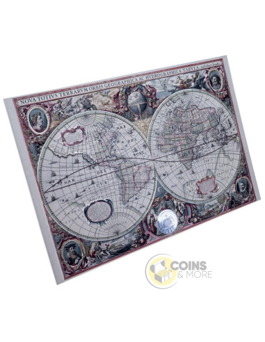 MAPPING HISTORY 1 Oz Silver Coin 2 Tala Samoa 2027 - Coins & More - Coming Soon