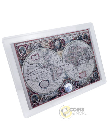MAPPING HISTORY 1 Oz Silver Coin 2 Tala Samoa 2027 - Coins & More - Coming Soon