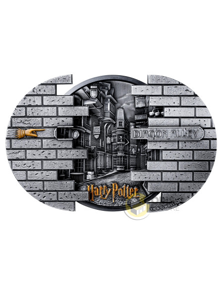 DIAGON ALLEY Harry Potter 5 Oz Silver Coin 10$ Samoa 2027 - Coins & More - Coming Soon