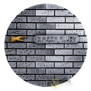 DIAGON ALLEY Harry Potter 5 Oz Silver Coin 10$ Samoa 2027 - Coins & More - Coming Soon 2