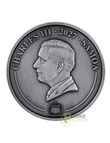 DIAGON ALLEY Harry Potter 5 Oz Silver Coin 10$ Samoa 2027 - Coins & More - Coming Soon