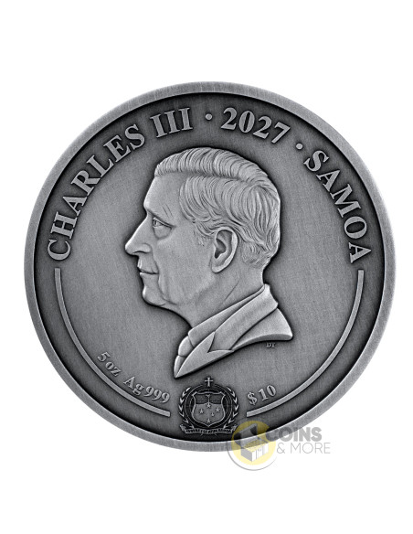 DIAGON ALLEY Harry Potter 5 Oz Silver Coin 10$ Samoa 2027 - Coins & More - Coming Soon