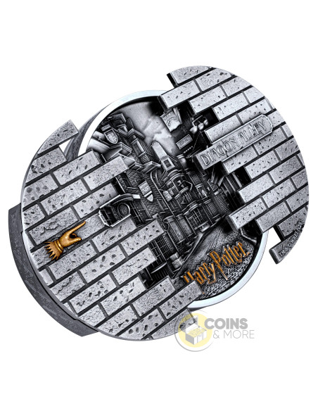 DIAGON ALLEY Harry Potter 5 Oz Silver Coin 10$ Samoa 2027 - Coins & More - Coming Soon