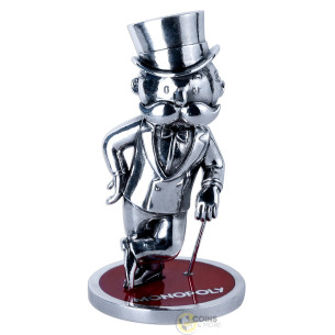 MR. MONOPOLY 3D 2 Oz Silver Coin 5$ Samoa 2026 - Coins & More - Coming Soon