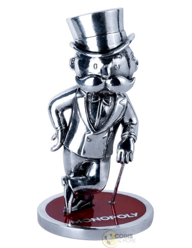 MR. MONOPOLY 3D 2 Oz Silver Coin 5$ Samoa 2026 - Coins & More - Coming Soon