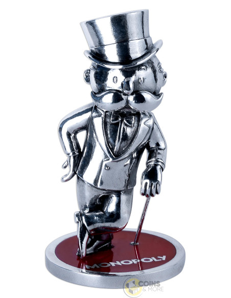 MR. MONOPOLY 3D 2 Oz Silver Coin 5$ Samoa 2026 - Coins & More - Coming Soon