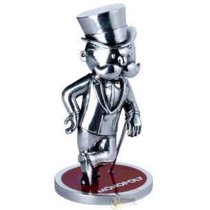 MR. MONOPOLY 3D 2 Oz Silver Coin 5$ Samoa 2026 - Coins & More - Coming Soon 2